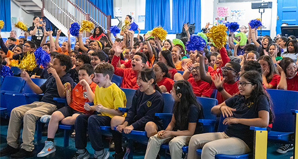  erence C. Reilly Pep Rally Ignites NJSLA Success
